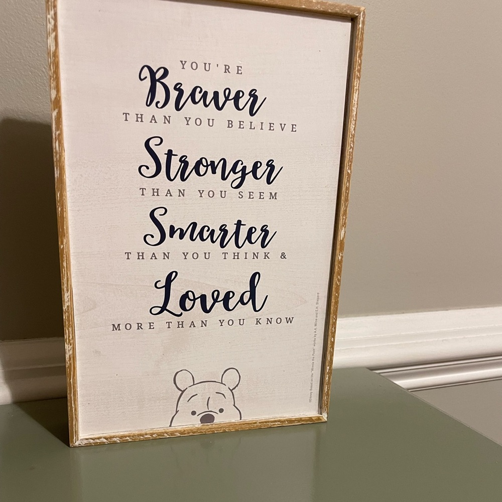 Winnie the Pooh wall decor